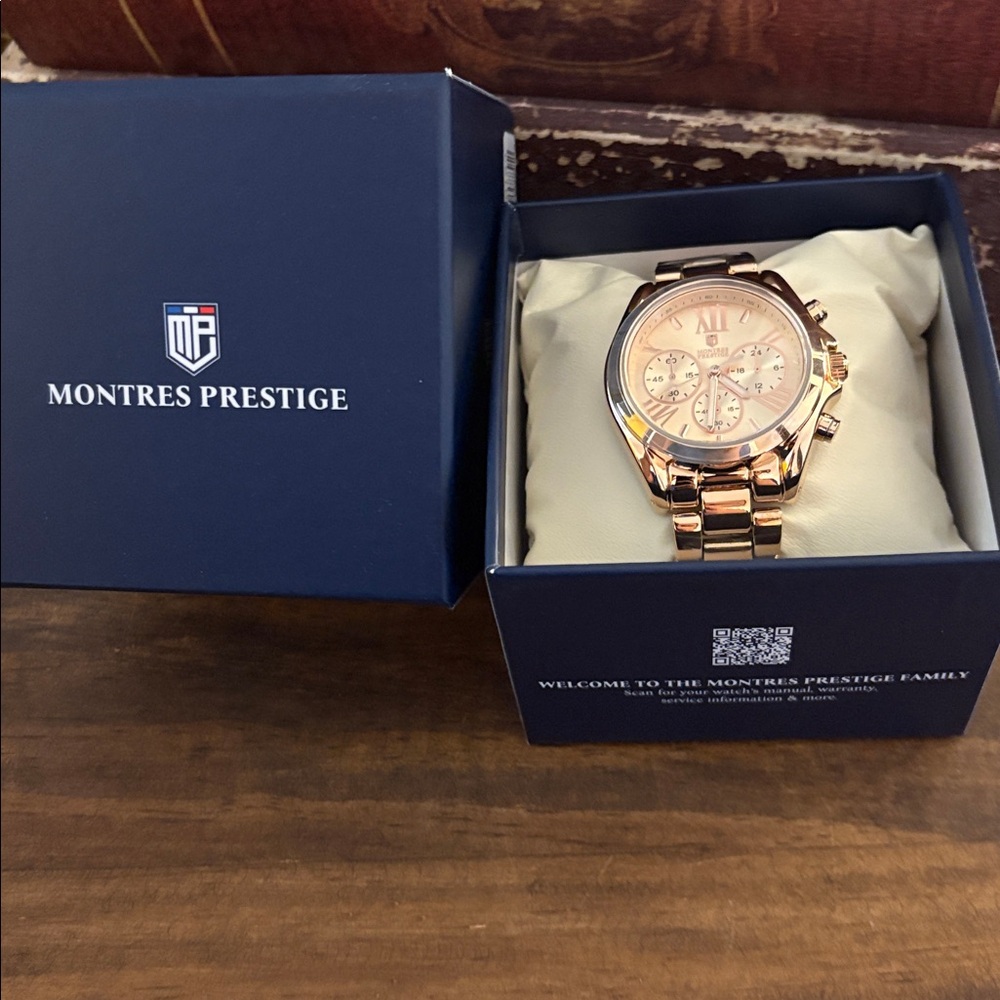 Invicta Rose Gold Watch Montres Prestige 35mm
